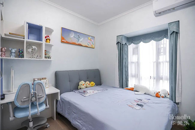 129㎡四居，實用性拉滿的輕奢風設計，讓生活簡單且不失檔次